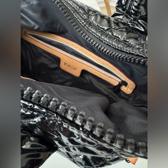 Mz Wallace Sutton Deluxe Small Patent Quilted Crossbody Bag - Picture 6 of 12